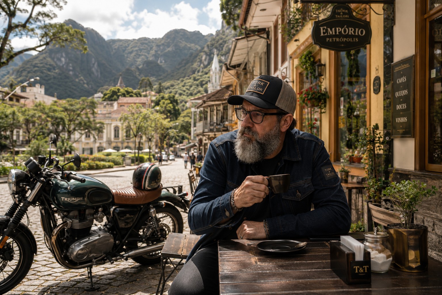 Coffee ritual on the road